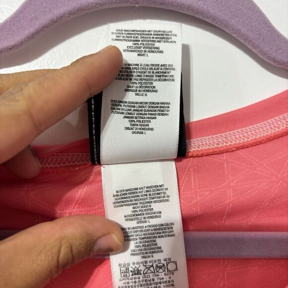 Harley-Davidson‎ Women's Pink Long Sleeve Jersey Large Horny Toad Temple Tx - Picture 8 of 9